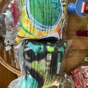 Set of 2 Deny Design throw pillows